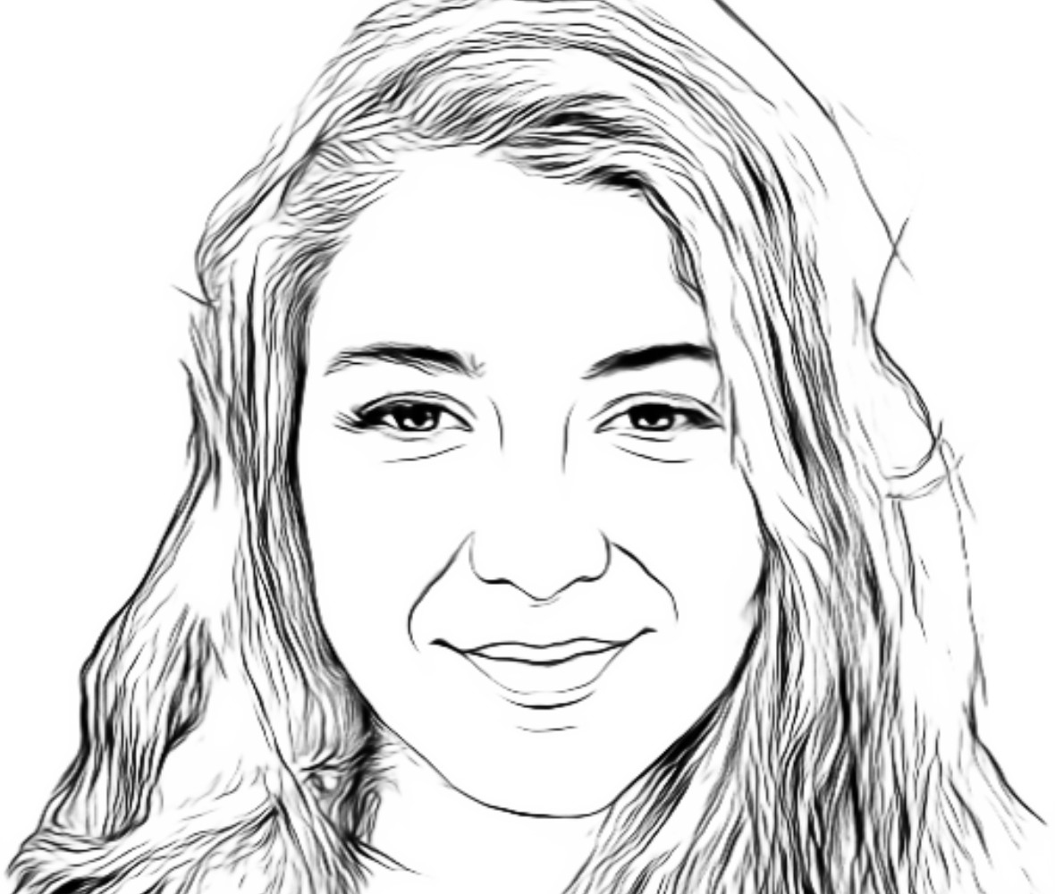 pencil-drawing avatar